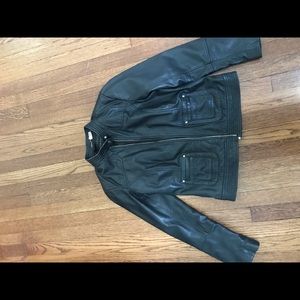 Bernardo leather jacket M